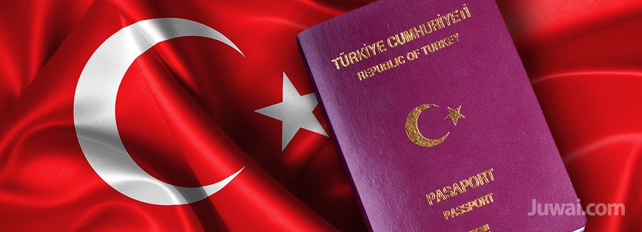 turkey visa passport flag
