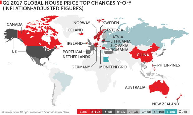 juwai global property indec (gpi) report map q1 2017