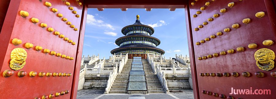 china temple of heaven open door