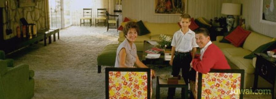 ronald and nancy reagan los angeles home