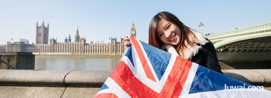 chinese london british flag
