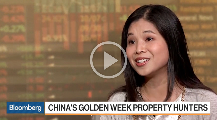 Carrie Law on Bloomberg Golden Week 2017